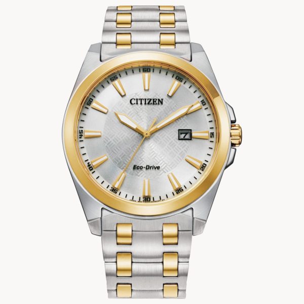 Citizen Peyten Silver-Tone Dial Stainless Steel Bracelet