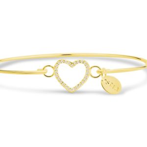 Stia Love Letter K Bracelet, Gold-Plated
