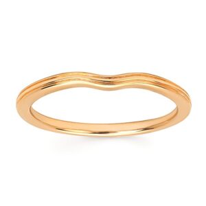 Ostbye Wedding Band in 14K Gold