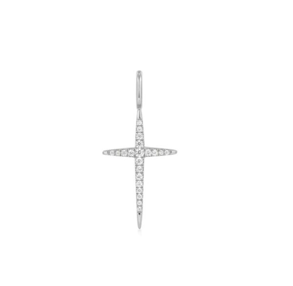 Ania Haie Sterling Silver Cross Charm