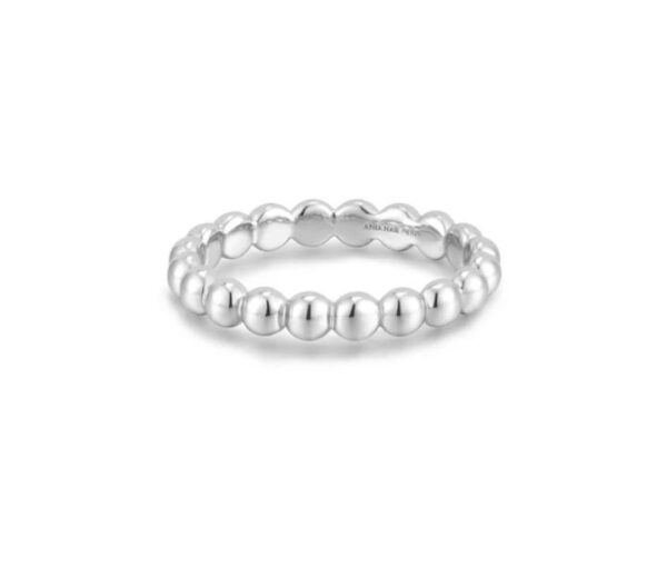 Ania Haie Sterling Silver Round Dome Band