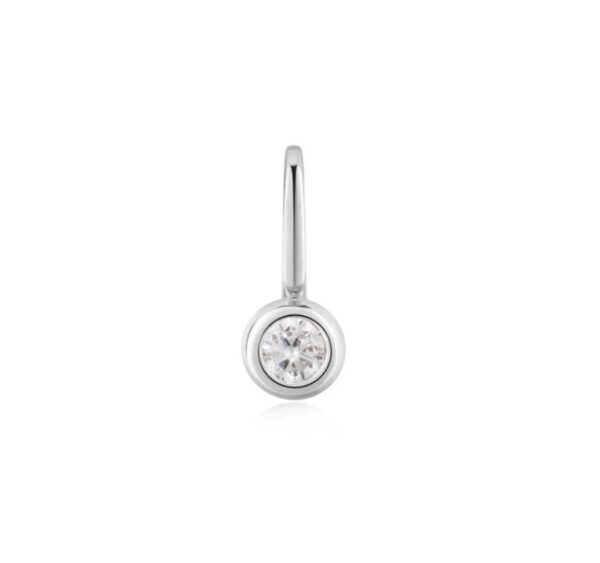 Ania Haie Sterling Silver Bezel Set Charm