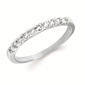 Ostbye 1/4 Ctw. Prong Set Diamond Anniversary Band In 14K Gold