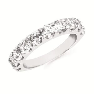 Ostbye 2 Ctw. Prong Set Diamond Anniversary Band In 14K Gold