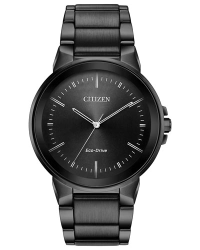 Citizen Axiom Eco-Drive Stainless Steel Black Watch