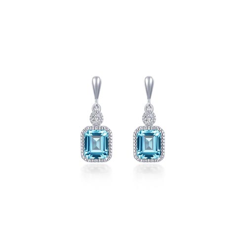 Lafonn March Birthstone Earrings