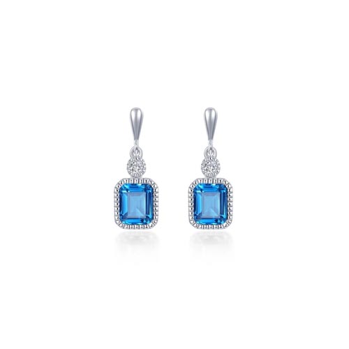 Lafonn December Birthstone Earrings