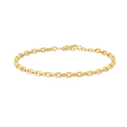Ania Haie Gold Plated Medium Chain Bracelet