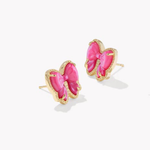 Kendra Scott Haley Bow Gold Stud Earrings