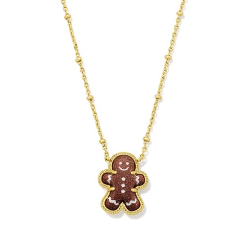 Kendra Scott Gingerbread Reversible Pendant Necklace