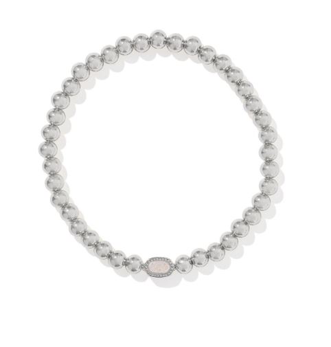 KENDRA SCOTT SS MINI ELAINA DRUSY STRETCH BRACELET