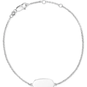 Kendra Scott Elaina Sterling Silver Engraveable  Bracelet