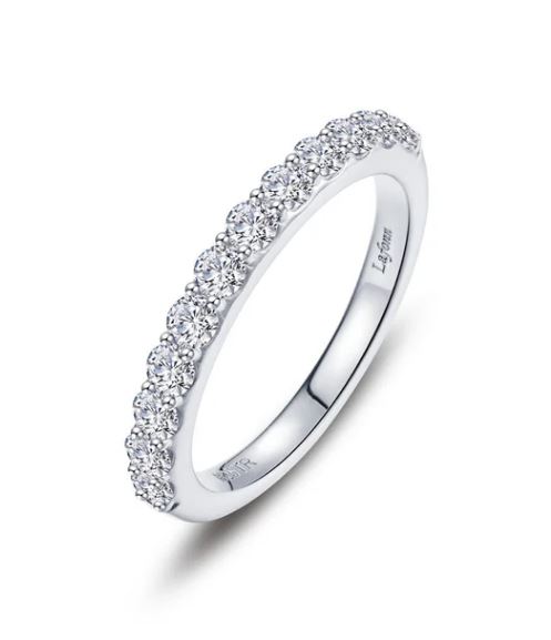 Lafonn Sterling Silver .6 ctw Seraphic Band Ring