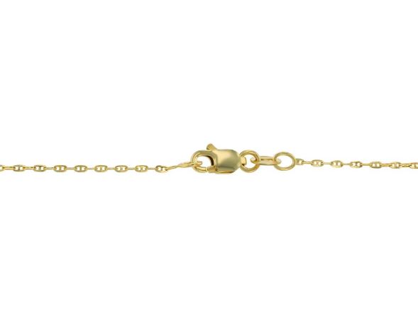 14K YELLOW GOLD MARINER LINK CHAIN 18"