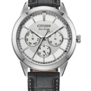 CITIZEN GENTS STEEL CHRONO ECO DRIVE GRAY BAND