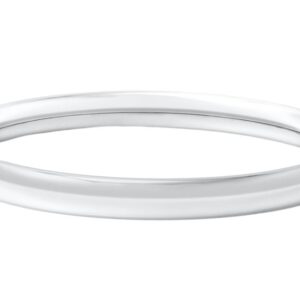 STERLING SILVER HIGH POLISH BABY BANGLE BRACELET