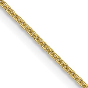 10K YELLOW GOLD .9MM 16" CABLE LINK CHAIN