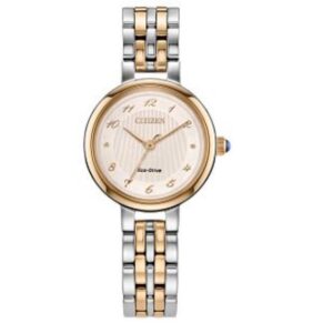 CITIZEN LADIES TWO TONE CLASSIC ECO-DRIVE WR50 WATCH