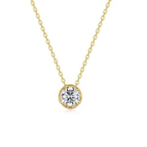 LAFONN SS GP 1.03CTTW SIMULATED DIAMOND NECKLACE