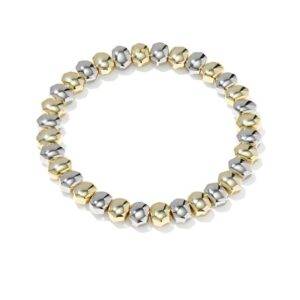 KENDRA SCOTT DAPHNE MIXED METAL STRETCH BRACELET