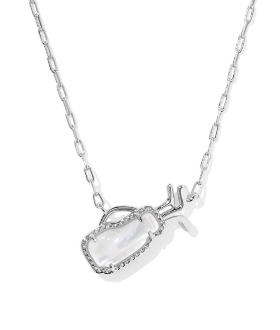 KENDRA SCOTT IVORY MOP GOLF NECKLACE