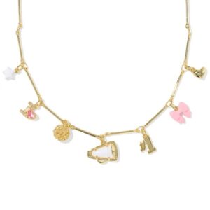 KENDRA SCOTT CHEER CHARM NECKLACE