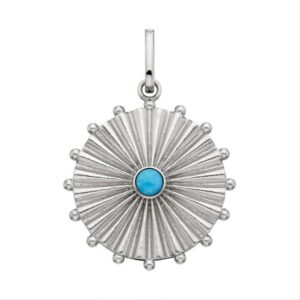 SS TURQOUISE RADIANT CHARM
