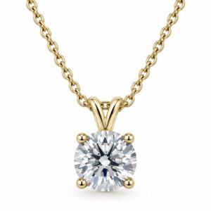 14K Y 1.57 CT LAB GROWN DIAMOND NECKLACE