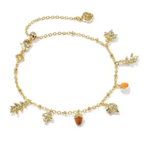 KENDRA SCOTT AUTUMN MULTI CHARM BRACELET
