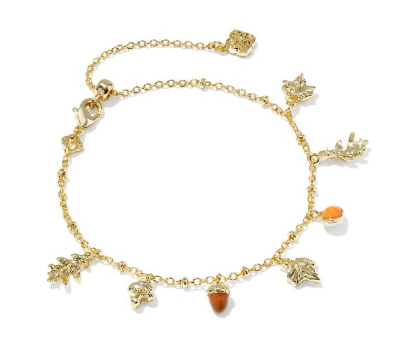 KENDRA SCOTT AUTUMN MULTI CHARM BRACELET