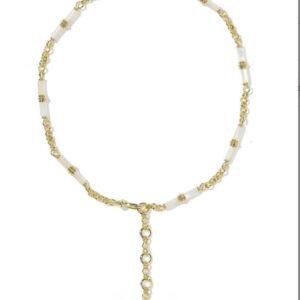 KENDRA SCOTT BREE IVORY MOP BEADED NECKLACE