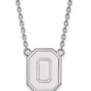 SS OSU LOGO STATIONARY NECKLACE