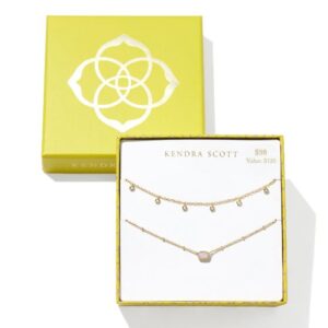 KENDRA SCOTT MINI ELISA AMELIA NECKLACE SET