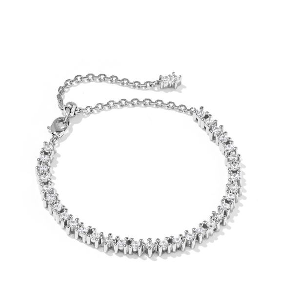 KENDRA SCOTT SS FATE TENNIS BRACELET