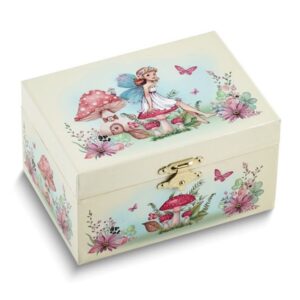 CHILDREN'S FAIRY MUSHROOM MUSICAL JEWELRY BOX