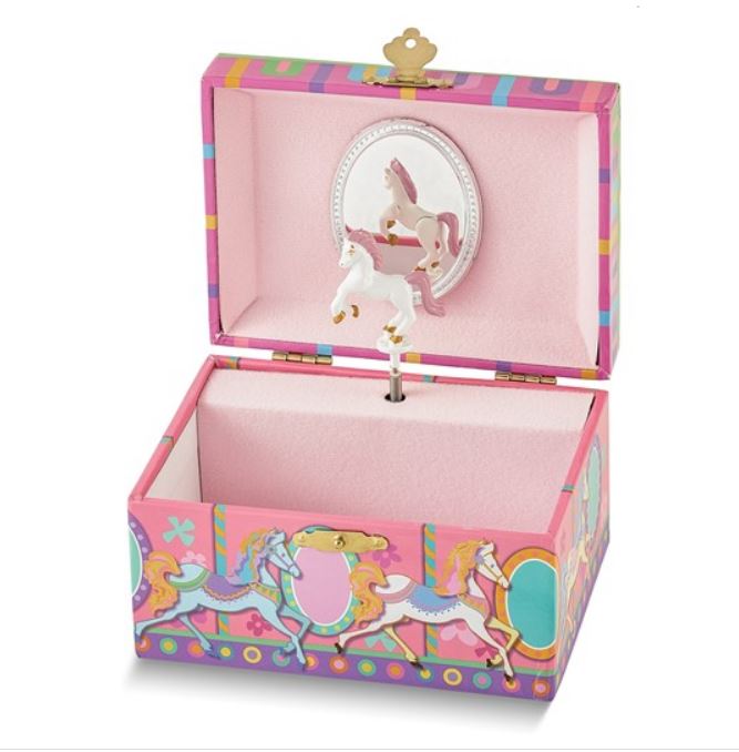CHILDREN'S MUSICAL CAROUSEL JEWELRY BOX - Image 2